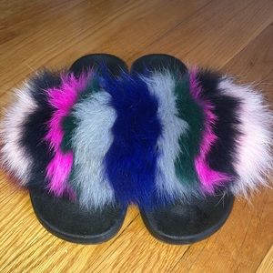 Furry Slides size 7.5
